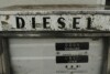 old diesel sign